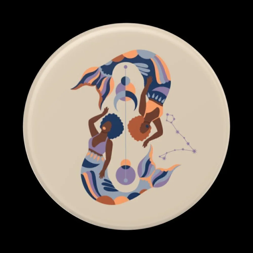 PopSockets x Be Rooted PopGrip Cell Phone - Pisces - BRAND NEW